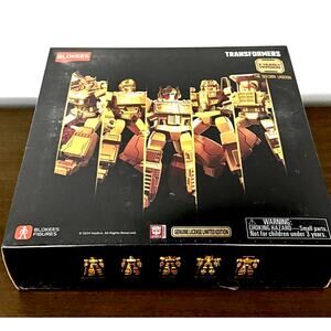 Blokees Transformers 2024 Golden Lagoon Limited Edition Model Kit Set 5pc SEALED